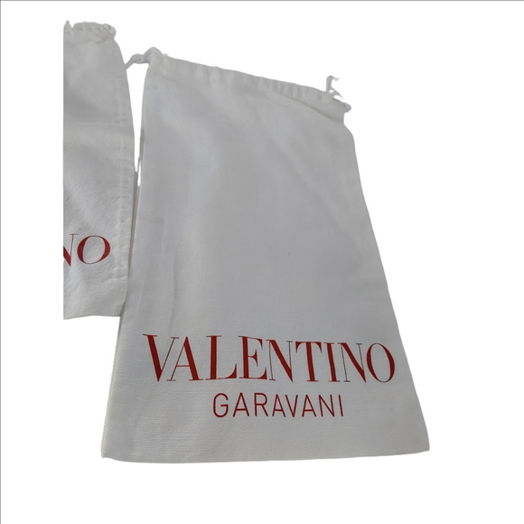 Valentino Garavani White and Red Dust Bags - Picture 3 of 7